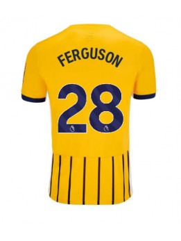 Brighton Evan Ferguson #28 Auswärtstrikot 2024-25 Kurzarm